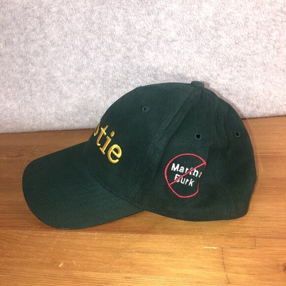 Vintage Hootie Johnson Golf Hat Adult Green Martha Burk 2003 Augusta National - Picture 2 of 7